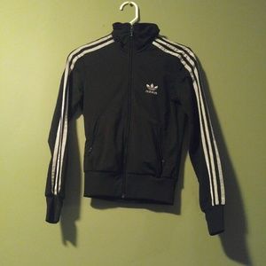 Adidas jacket the brand with 3 stripes